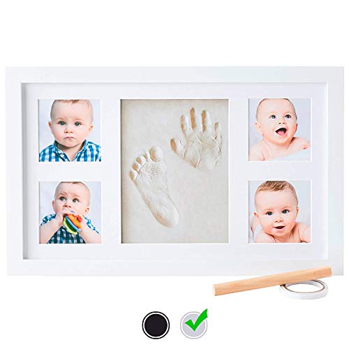 TOYANDONA 12 Pcs Baby Hundred Days Inkpad Hand Footprint Clay Molds Hand  Print Decorations Baby Hand Print Casting Kit Baby Keepsake Print Kit Baby